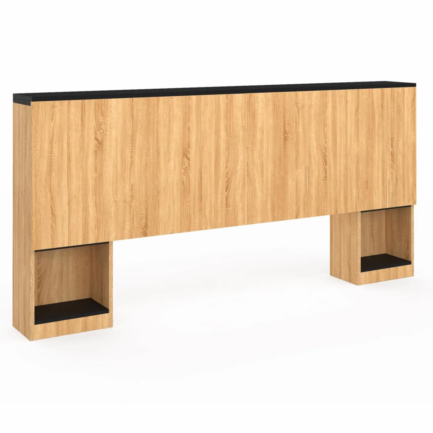 Tête de lit extensible avec chevets coulissants*IDMarket