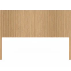 Tête de lit sur pied effet lattes 160 cm*IDMarket Clearance