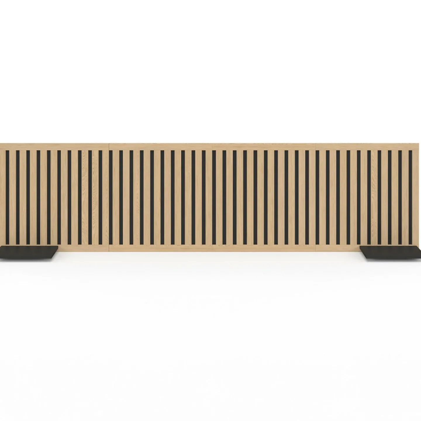 Tête de lit suspendue en lattes verticales*IDMarket Online