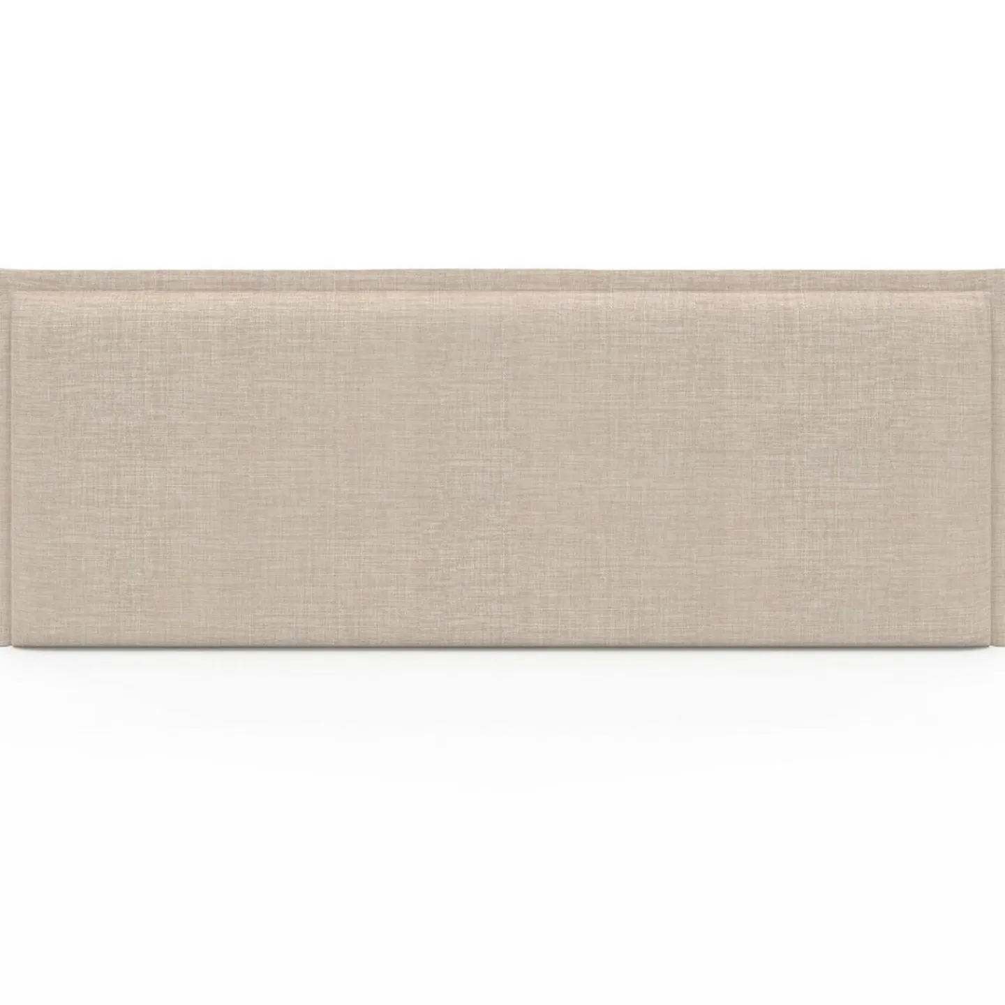 Tête de lit suspendue en tissu lin beige de 160 cm*IDMarket Discount