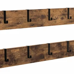 Vestiaire d'entrée 5 étagères style industriel*IDMarket New