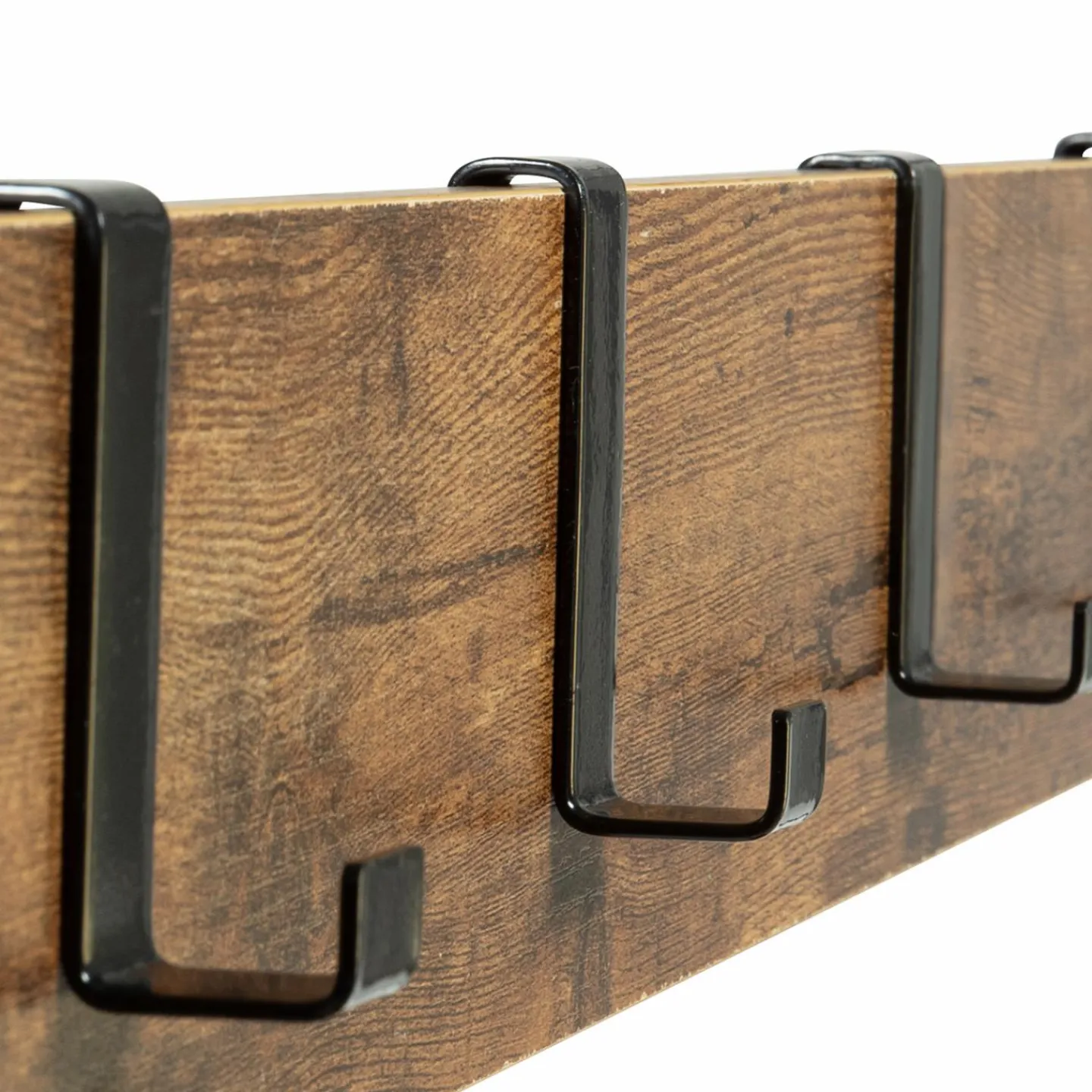 Vestiaire d’entrée style industriel avec banquette*IDMarket Best