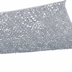 Voile ombrage camouflage gris clair rectangulaire 4x6m*IDMarket Hot